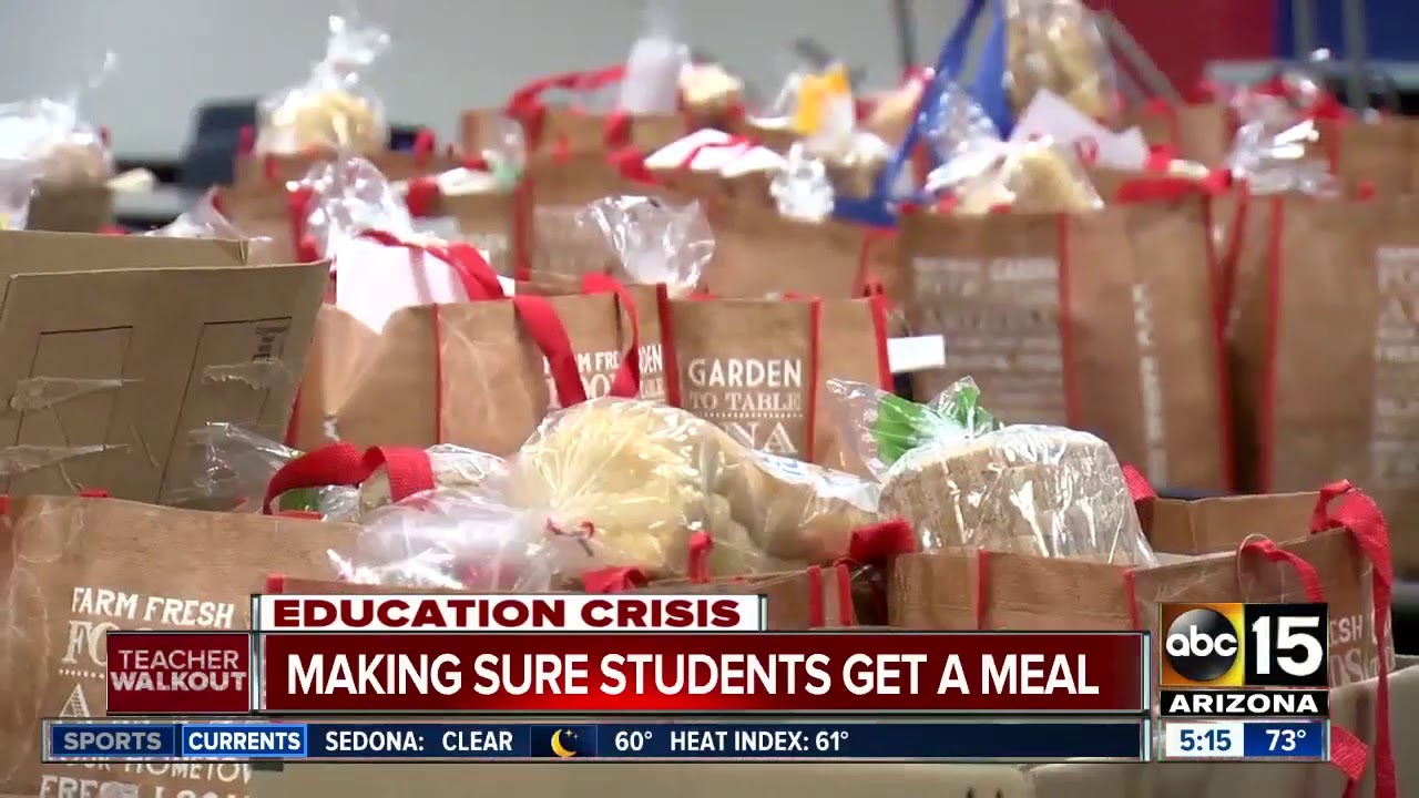 Teacher walkouts: Arizona communities work together to keep kids fed