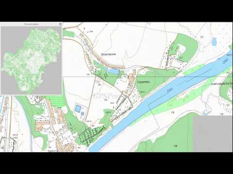 Топографическая карта Калужской области для OziExplorer