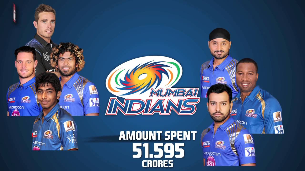 Top 5 teams in IPL 9