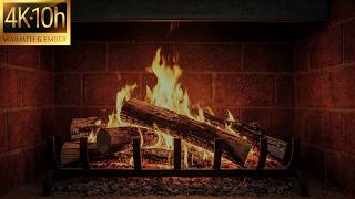 Best Fireplace OLED Perfect in 4K UHD for TV Screens 10 hours |  No Music | No Ads