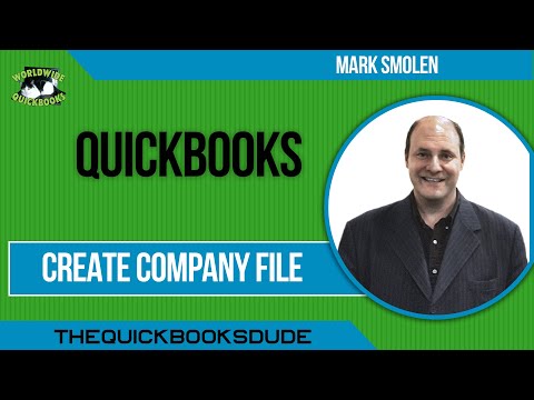 QuickBooks Basic File Set Up