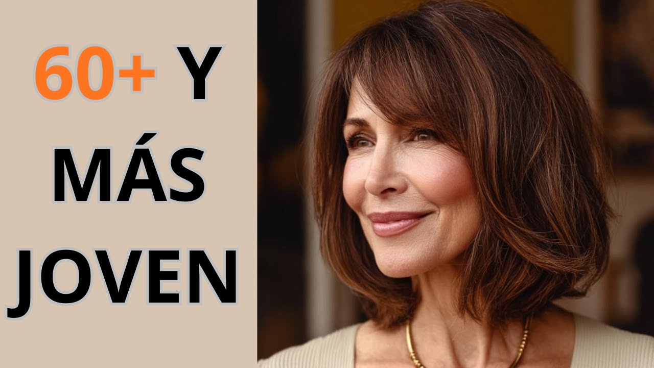 CORTES de PELO que REJUVENECEN Después de los 60 | Bob Moderno y Pixie