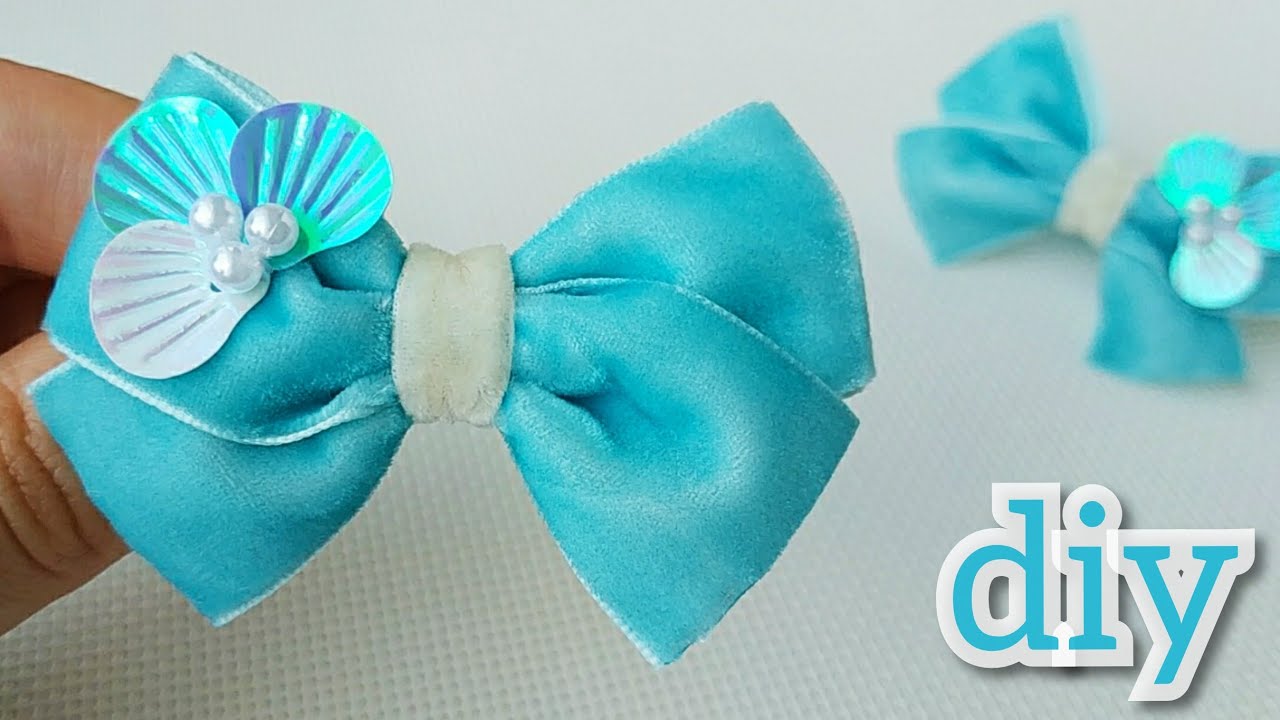 Simple and Easy Velvet Bow 