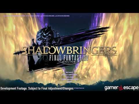 Final Fantasy XIV: Shadowbringers Title