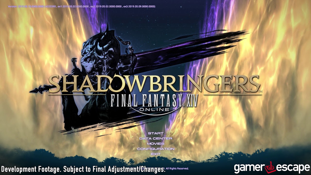 pic Final Fantasy Shadowbringers Logo final fantasy xiv shadowbringers title