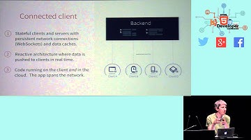 HTML5DevConf: Matt DeBergalis, Meteor: Architecting modern JavaScript apps