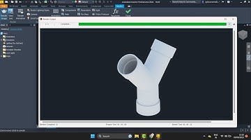 Cara membuat pipa Y di Autodesk Inventor