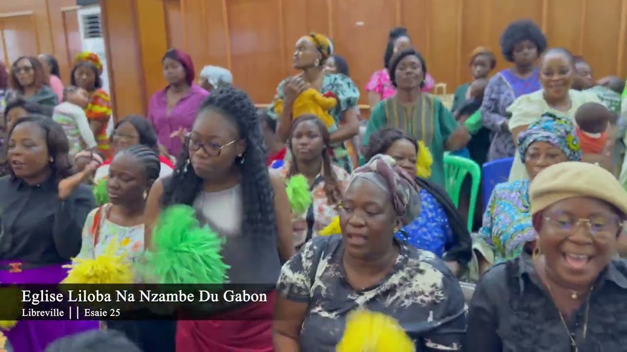 Animation sur Esaïe 25, Dimanche 19/ Octobre 2025 au Siège de l'Eglise Liloba à Libreville au Gabon