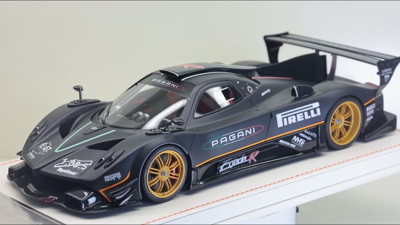 1/18 DinoModel Pagani Zonda R Nurburgring Edition - YouTube