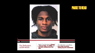 OFFICIAL STATEMENT FOR EVIDENTIARY AND INVESTIGATIVE REVIEW — State v. Leon Moss (22CP212320)