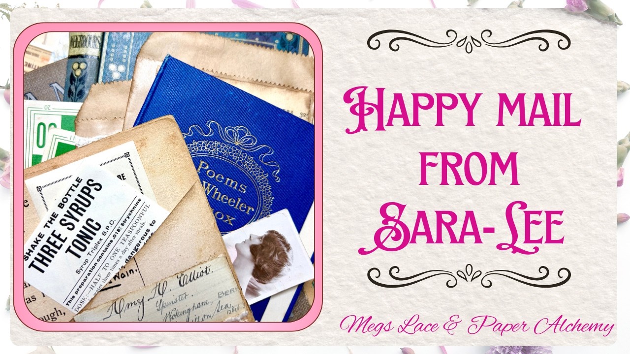 Junk Journal Swap & Unboxing | Vintage Ephemera & Treasures from