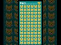 Find the odd emoji & test your brain 🧠🔥Daily fun puzzles 😎#EmojiChallenge#viral #shorts #emojyfind