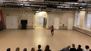 Elysia Carrasca- Self Choreographed Freshmeat at Pace University