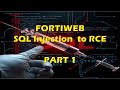 💻 CVE-2025-25257 — FortiWeb SQL Injection Explained (ENG SUB - ITA)