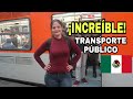 ASI es el transporte publico de México!!! Increíble!!!