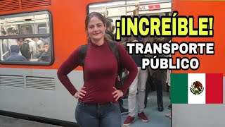 ASI es el transporte publico de México!!! Increíble!!!