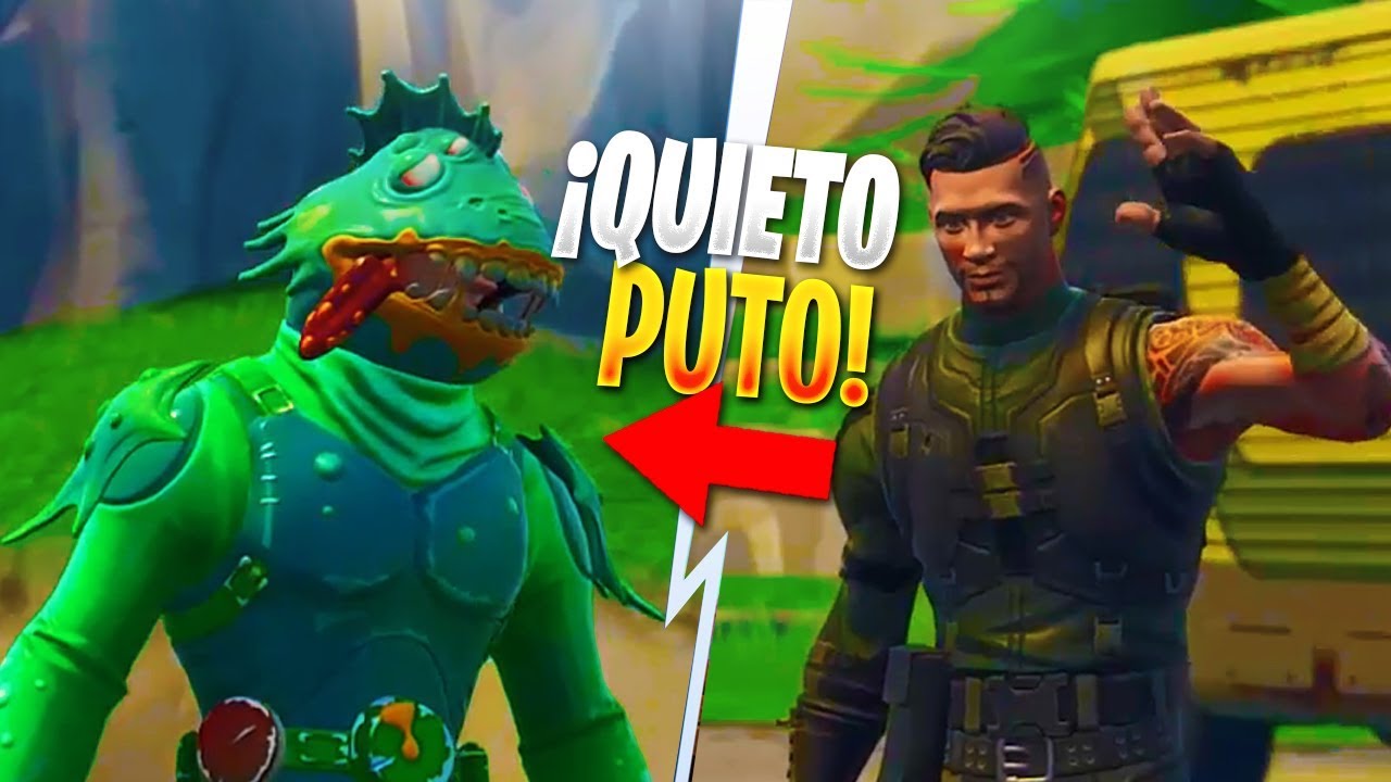 👉HEY QUIETO PUT0 NO ME ESTES PICOTEANDO!! 😂 (FORTNITE PARODIA)