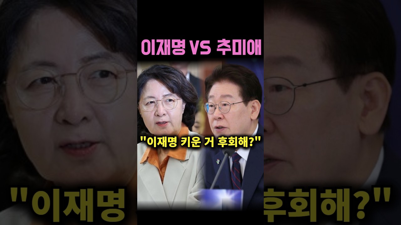 이재명 vs 추미애