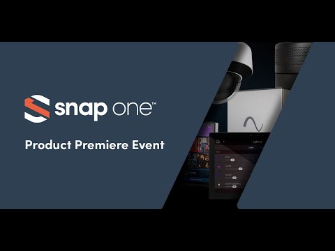 Product Premiere 2022 - video from Snap One