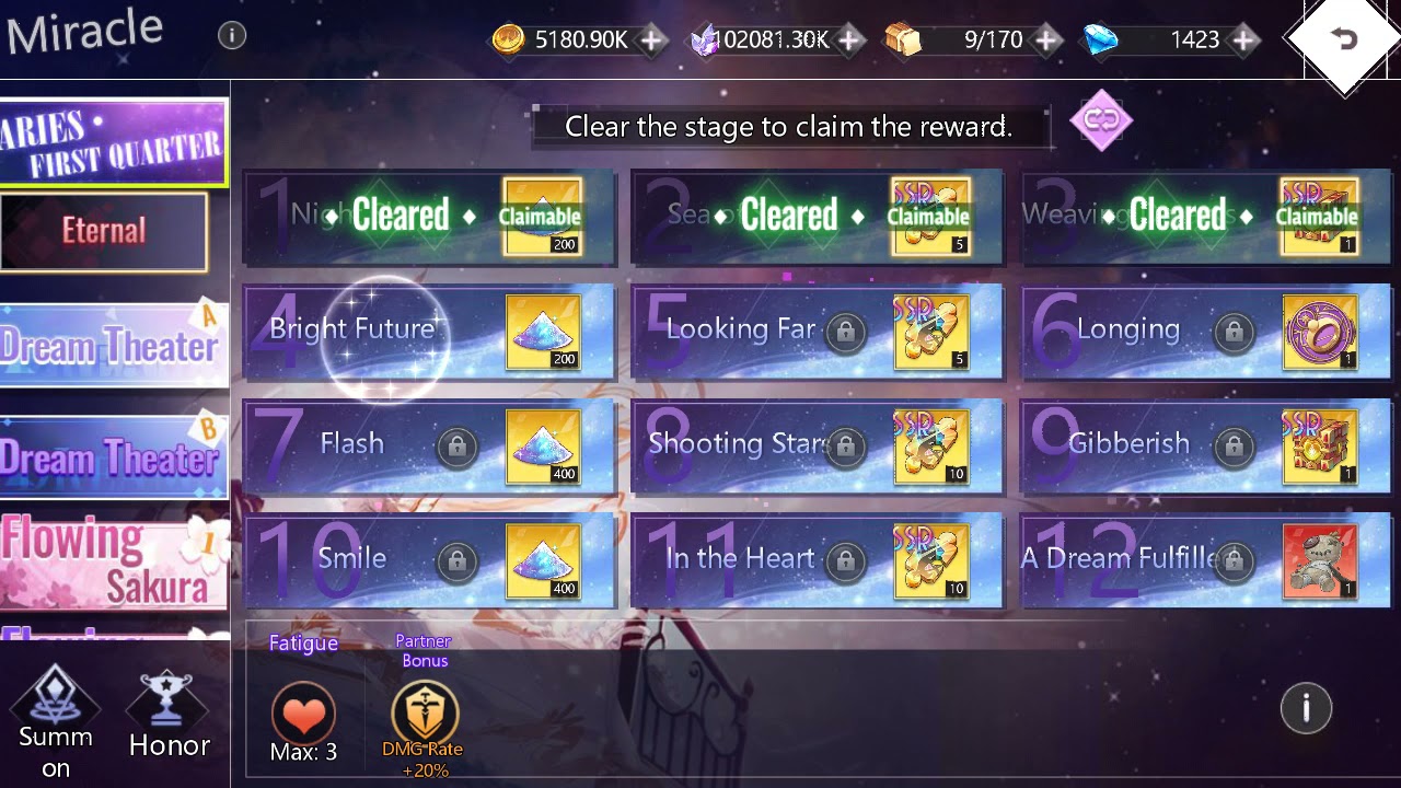 don't forget to clear this limited stage too | ILLUSION CONNECT GLOBAL