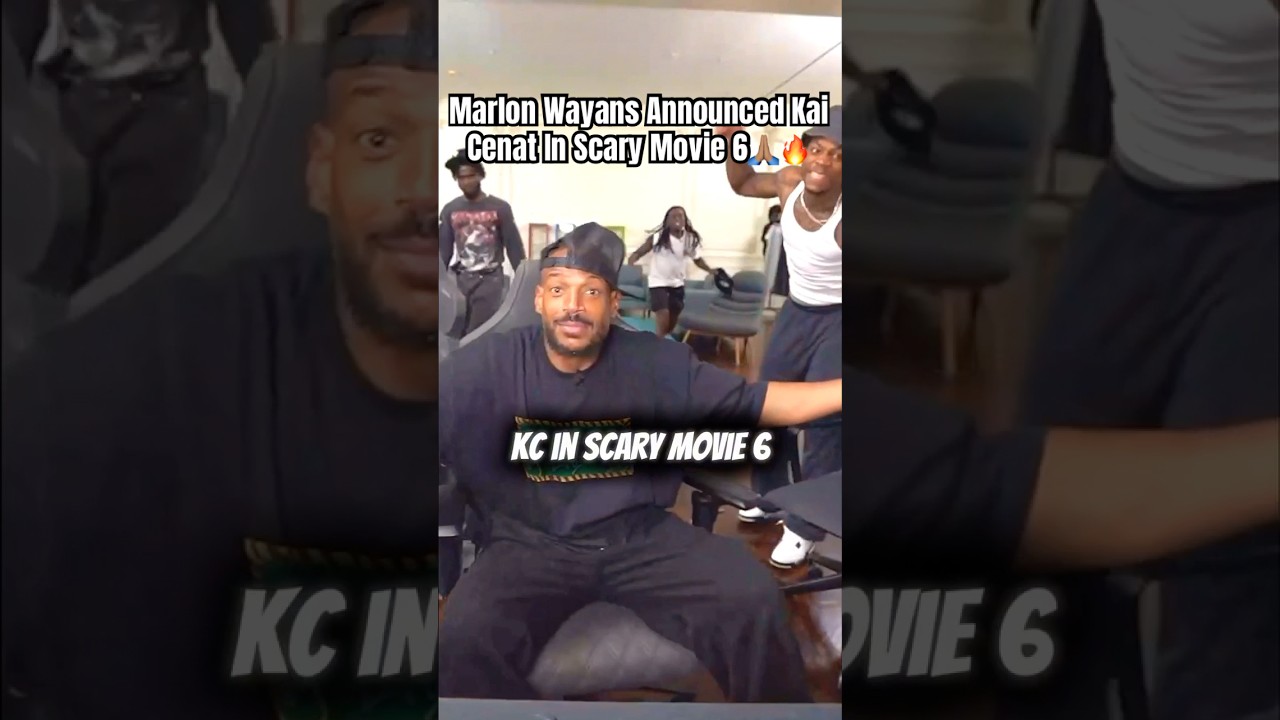 Marlon Wayans Announced Kai Cenat In Scary Movie 6!🙏🏽🔥