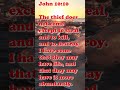 John 10;10