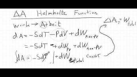 Work and the Gibbs and Helmholtz Functions