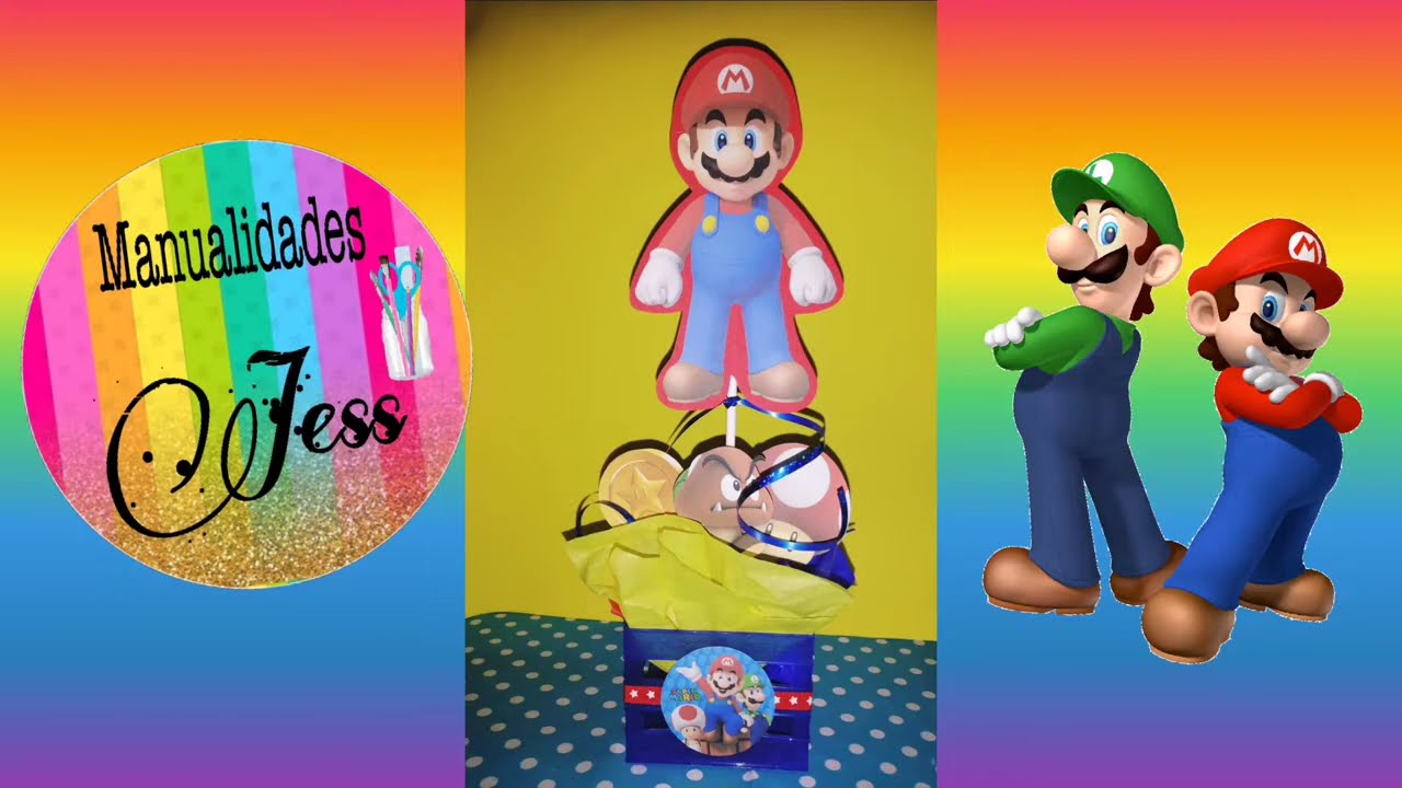 Centro de Mesa de Mario Bros.