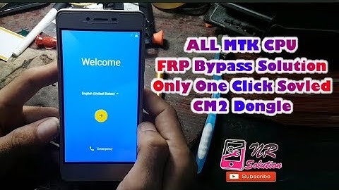 All MTK Frp Bypass In One Click CM2 Dongle