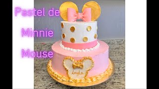 Pastel de Minnie Mouse