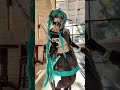 Calne Ca is a friendly robot #cosplay #animeconvention #calneca #hatsunemiku #otakuoasis
