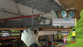 Seismic Bracing Systems: nVent CADDY Cable Bracing for Trapeze Applications