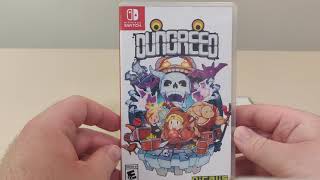 Dungreed Nintendo Switch Unboxing Nicalis