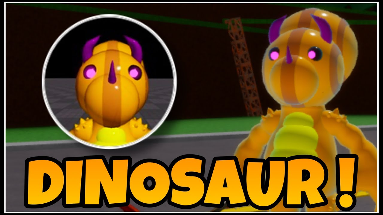 How To Get “DINOSAUR!” BADGE + DINOSAUR SKIN Piggy RP Infection