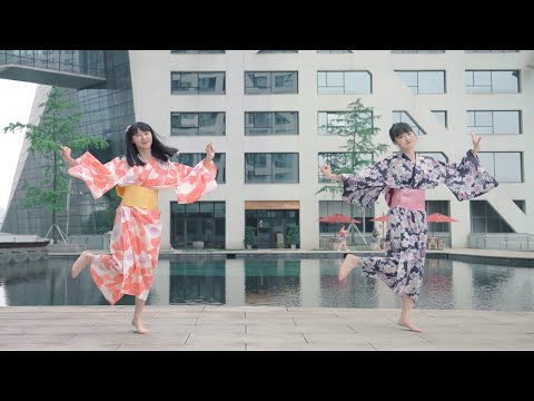 林檎花火とソーダの海 l Cosplay Dance Cover【粽子淞】一人两役 踊ってみた