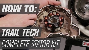 Trail Tech Complete Motorcycle Stator Kit Install | Husqvarna TX300