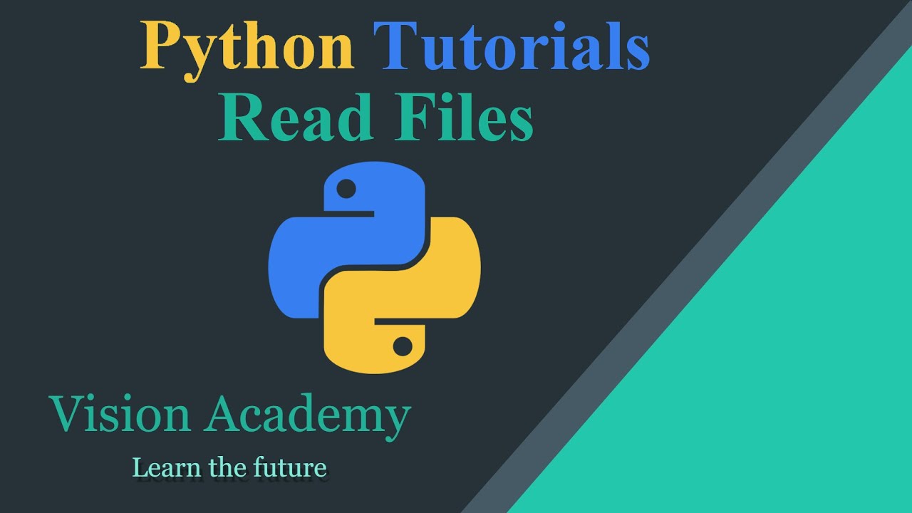 #18 Python Tutorial - Read From Files -Python for Beginners [2020] Full ...