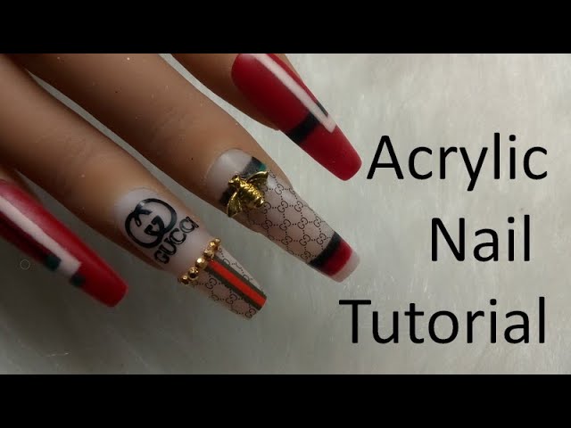 GUCCI NAIL ART STICKER 2