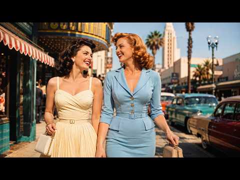 Walking Through Hollywood, 1958 ✨ | Memories of a Golden Time
