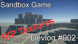 Proper Mesh Generation! (aka: RIP Textures) | Sandbox Game Devlog #002