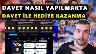 DAVET NASIL YAPILIYOR ? DAVET KODU İLE HEDİYE KAZANMA (eFootball 2026 Mobile)