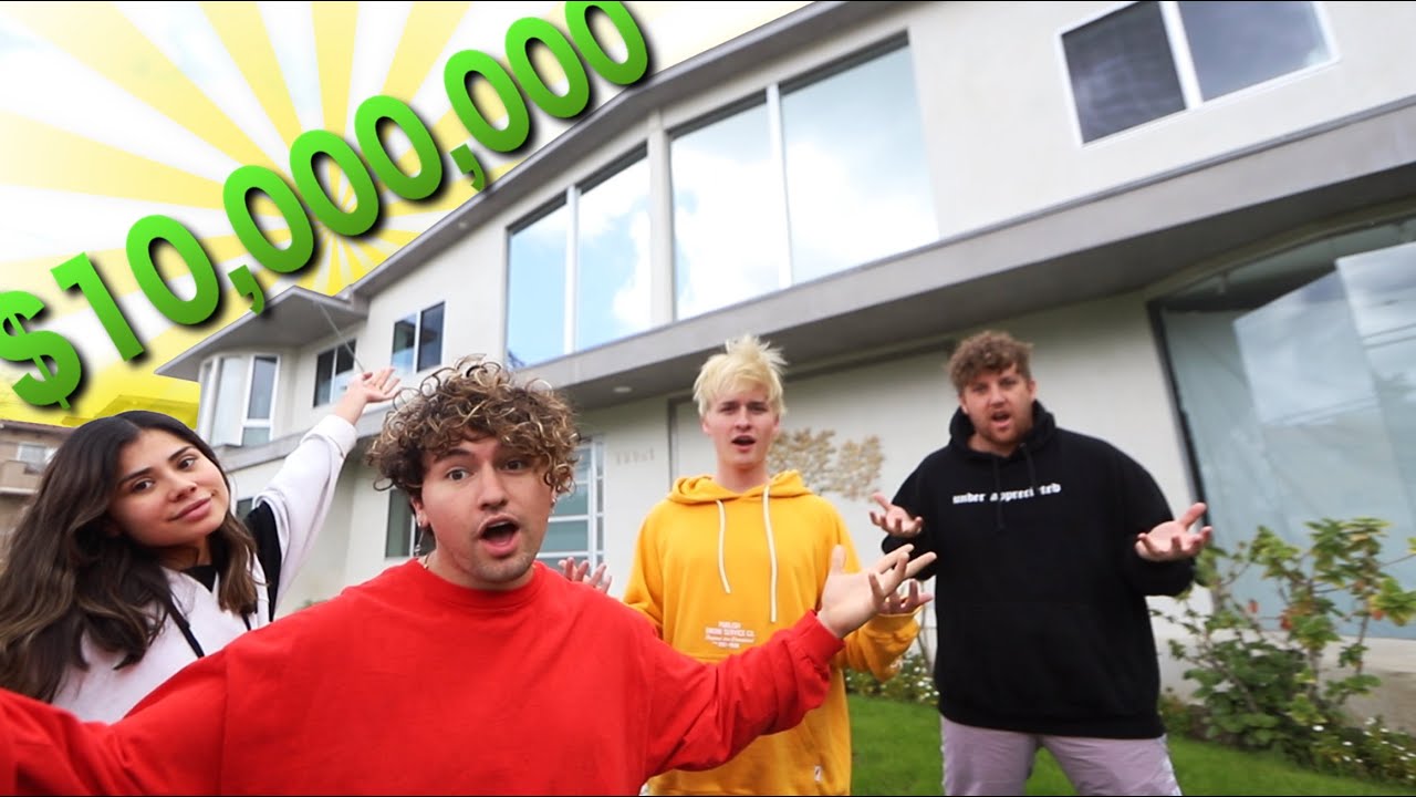 REVEALING OUR NEW $10,000,000 HOUSE!!