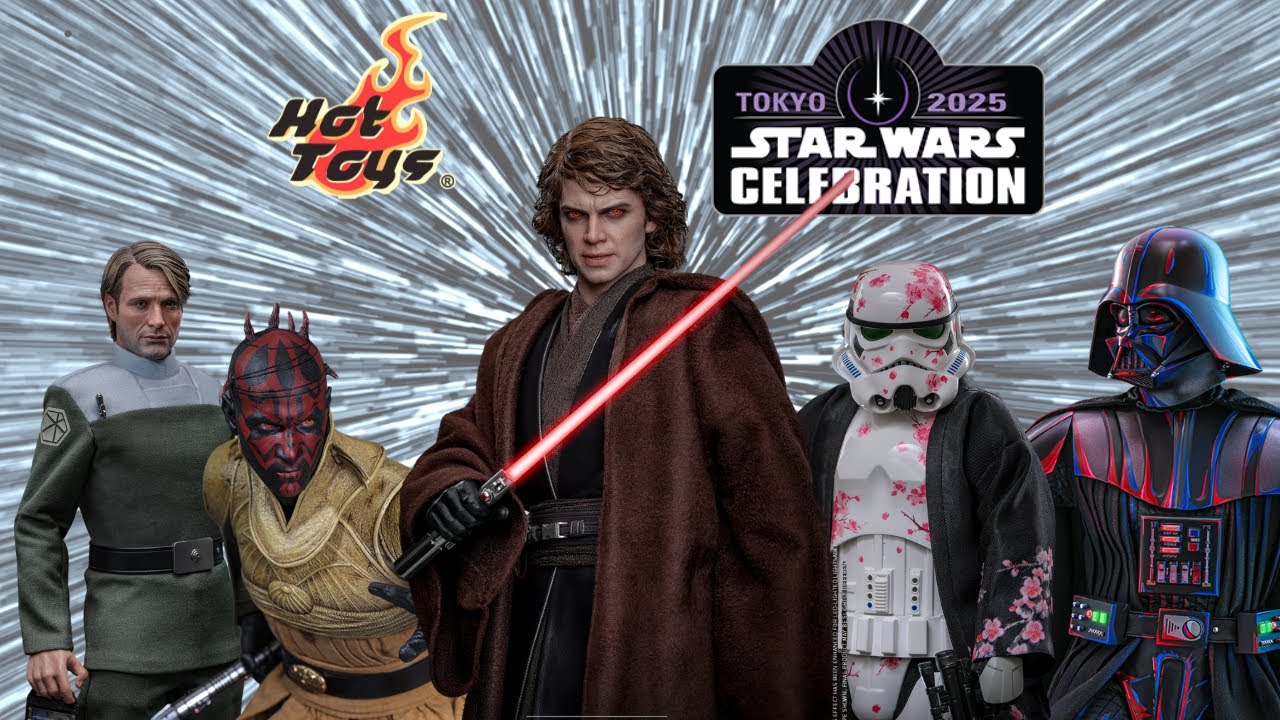 Hot Toys Star Wars Celebration 1/6 Exclusives Preview - YouTube