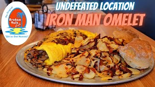 Undefeated Broken Yolk Cafe Iron Man Omelet at the Henderson Nevada Location / The Iron Man Special