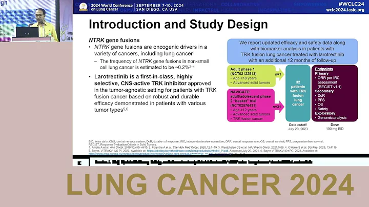 Larotrectinib in TRK Fusion Lung Cancer | Updated Efficacy & Biomarker Data (WCLC 2024)