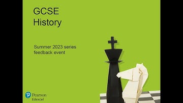 Edexcel GCSE History Summer 2023 Feedback Part 1
