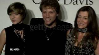 Celebrity Jon Bon Jovi, Dorothea and Stephanie Grammy's 2010 01/30/2010 Profile