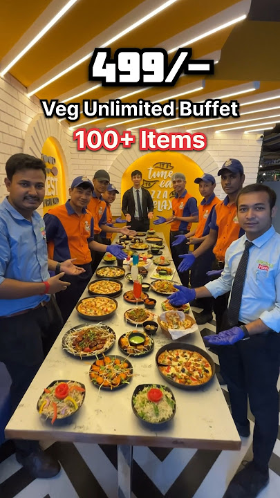 Hyderabads biggest buffet @699/- | 100  Items | Samjohns Pizza | Kukatpally