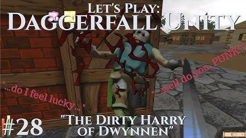 Daggerfall Unity, DARK KNIGHT Part 28: Some God damned whining peasants and a new nickname