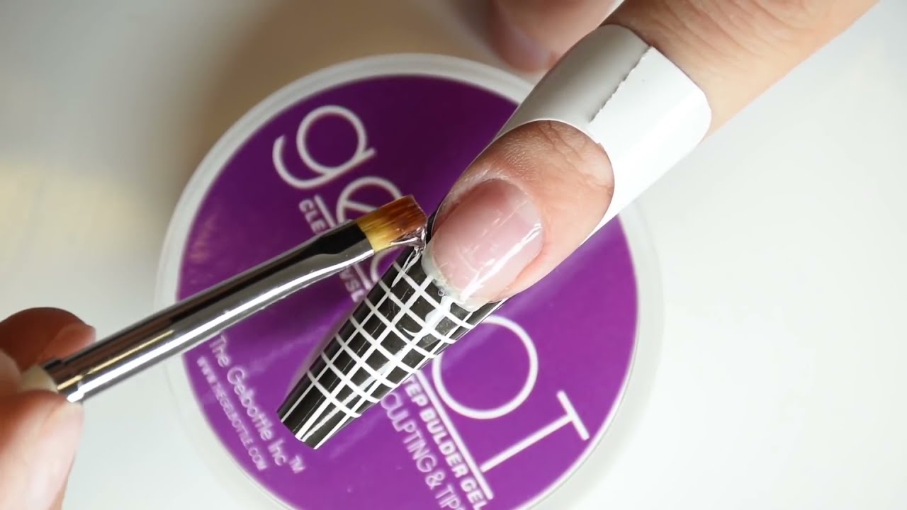 Clear Builder Gel Application by N.Bar